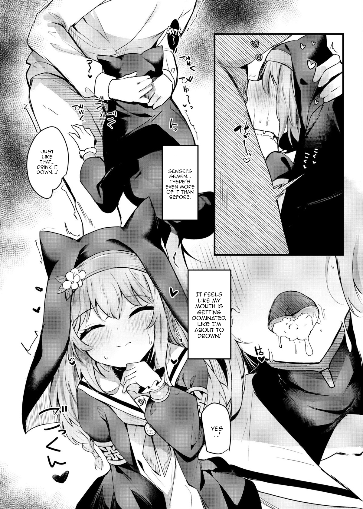 Hentai Manga Comic-Oral Sex With Mari-Read-12